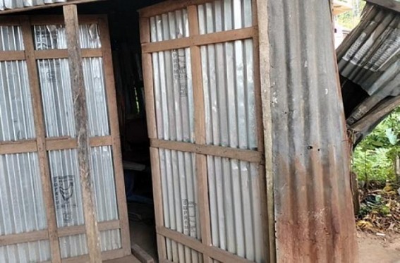 Poor man’s shop was looted on Vote Day in Khowai Poor man’s shop was looted on Vote Day in Khowai